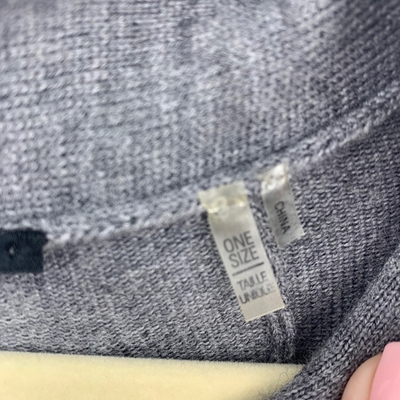 Elie Tahari Cowl Neck Merino Wool Cape Poncho Sweater One Size - Picture 8 of 10